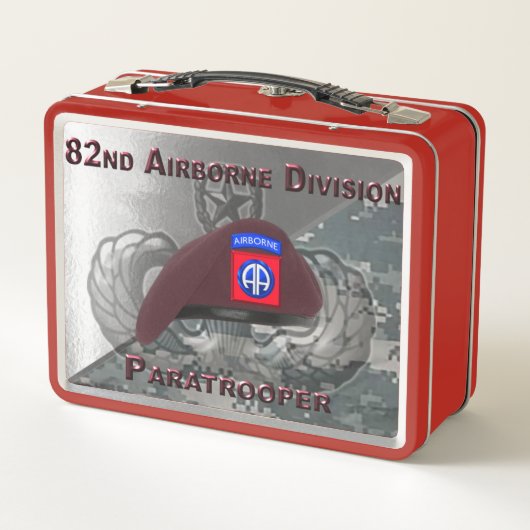 Lunch Box 82e division aéroportée Parachutiste (Dos)