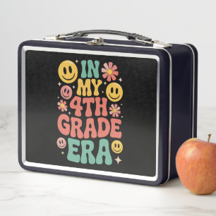 Lunch Box À l'ère de ma quatrième rétro 4e rentrée scolaire