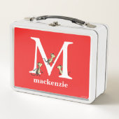 Lunch Box ABC du Dr Seuss : Lettre M - Blanc | Ajouter Votre (Devant)