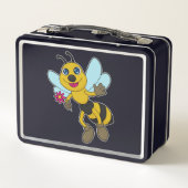 Lunch Box Abeille à fleurs (Dos)
