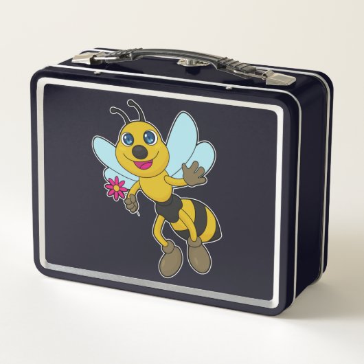 Lunch Box Abeille à fleurs (Dos)