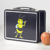 Lunch Box Abeille aux fléchettes avec tarte (En situation)