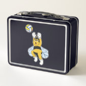 Lunch Box Abeille aux sports de volley-ball (Dos)