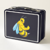 Lunch Box Abeille comme culturiste (Dos)