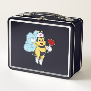 Lunch Box Abeille comme infirmière avec coeur.PNG