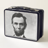 Lunch Box Abraham Lincoln : 16ème Président de l'Amérique (Dos)