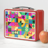 Lunch Box Abstract Modern Garden (En situation)