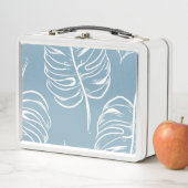 Lunch Box Abstraite Feuille Tropicale : Verdure transparente (En situation)
