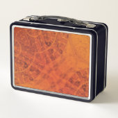 Lunch Box Acceptation | Médaillons de saumons rouges orange  (Dos)