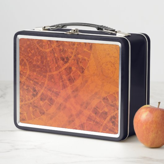 Lunch Box Acceptation | Médaillons de saumons rouges orange  (En situation)