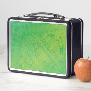 Lunch Box Acceptation Motif de Shibori jaune bleu