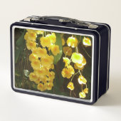 Lunch Box Accrocher les orchidées jaunes Fleurs tropicales (Dos)