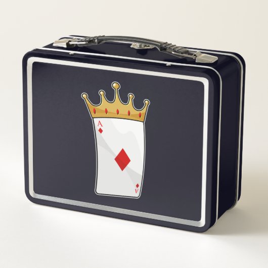 Lunch Box Ace diamant avec Couronne (Dos)