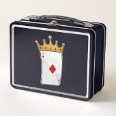 Lunch Box Ace diamant avec Couronne (Devant)