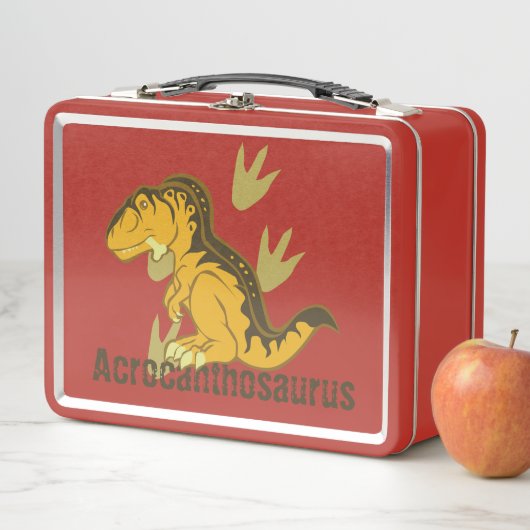 Lunch Box Acrocanthosaurus (En situation)