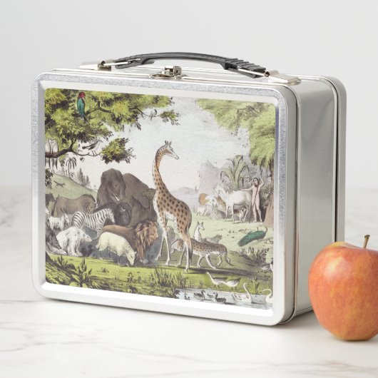 Lunch Box Adam nomme les créatures (En situation)