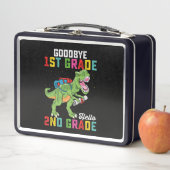 Lunch Box Adieu 1ère année Bonjour 2e année T Rex Dinosaur (En situation)