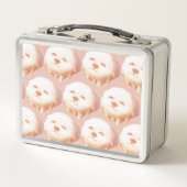 Lunch Box Adorable Donut Visage Chien (Devant)