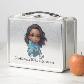 Lunch Box Adorable fille Chibi avec basket (En situation)