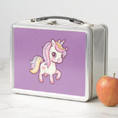 Lunch Box Adorable mignon Pastel Unicorn (En situation)