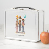 Lunch Box Adorable Pastel Zombie Trio - Jolie Halloween (2) (En situation)