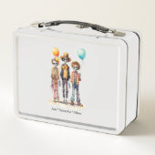 Lunch Box Adorable Pastel Zombie Trio - Jolie Halloween (2) (Dos)