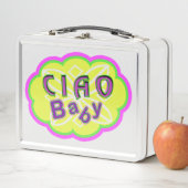 Lunch Box Adorablement mignon "CIAO BABY" (En situation)