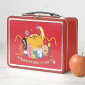 Lunch Box Adventure Time | Large Jake Group Graphic (En situation)