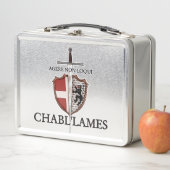 Lunch Box Affiche logo AMHE du 74 (En situation)