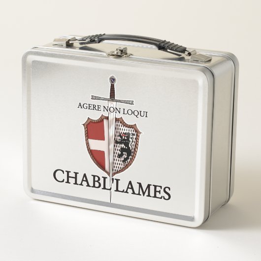 Lunch Box Affiche logo AMHE du 74 (Devant)