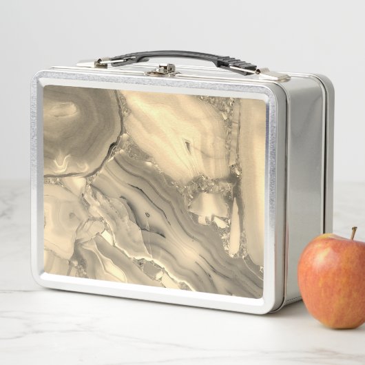 Lunch Box Agate Brown (En situation)
