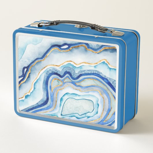 Lunch Box Agate de cobalt II (Dos)