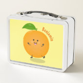 Lunch Box Agréable agrumes d'orange (Dos)