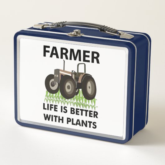 Lunch Box Agriculteur agricole (Devant)