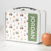 Lunch Box Agritourisme jardin aquarelle Motif amusant (En situation)