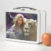 Lunch Box Ai Girl et Lion (En situation)