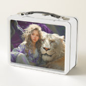 Lunch Box Ai Girl et Lion (Dos)