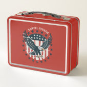 Lunch Box Aigle Américain Rétro (Dos)