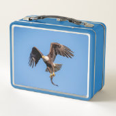 Lunch Box Aigle de Bald avec un poisson (Dos)