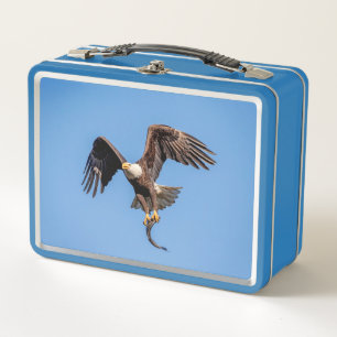 Lunch Box Aigle de Bald avec un poisson