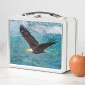 Lunch Box Aigle qui s'envole au-dessus de la tempête (En situation)