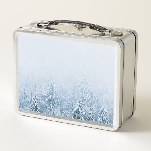 Lunch Box Aiguille de compas monogramme forêt d'épinette d'h (Dos)