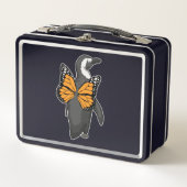 Lunch Box Ailes de papillon pingouin (Devant)