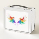 Lunch Box Ailes fluffy arc-en-ciel (Dos)