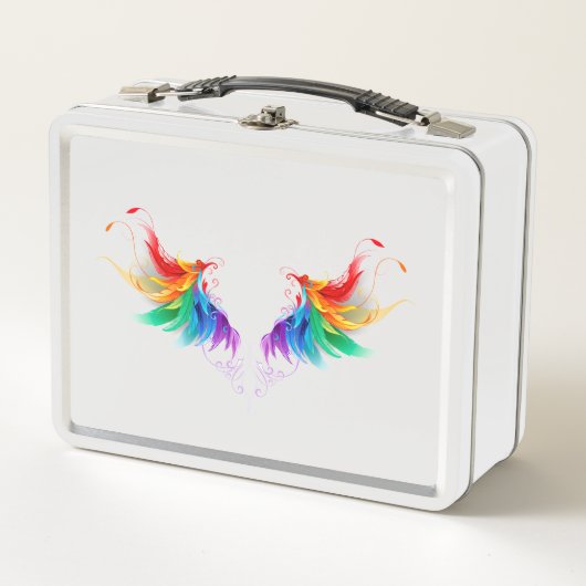 Lunch Box Ailes fluffy arc-en-ciel (Devant)