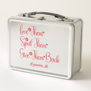 Lunch Box Aimez-Les Les Gâter Leur Rendre Grand-Mère Drôle