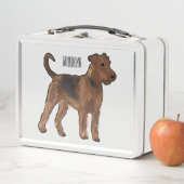 Lunch Box Airedale terrier dog cartoon (En situation)