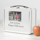 Lunch Box ajouter nom photo texte Halloween enfant fille gar (En situation)