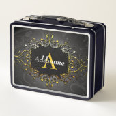 Lunch Box Ajouter votre nom et votre initiale (Dos)