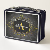 Lunch Box Ajouter votre nom et votre initiale (Devant)